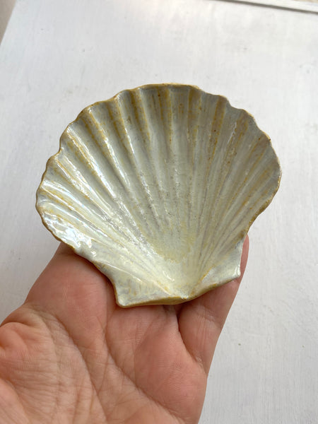 White Sand Shell Trinket Dish