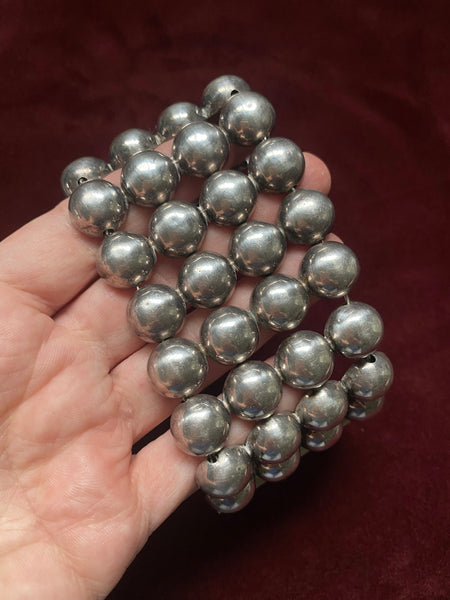 Best Vintage Taxco Dots Statement Bracelet