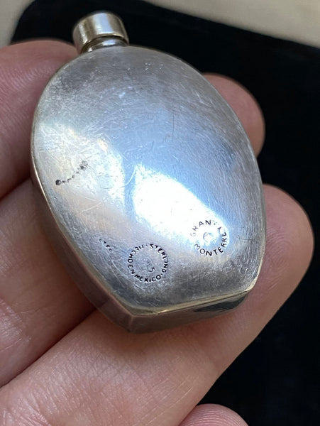 Vintage Sterling Silver "TINCY" Scent Bottle