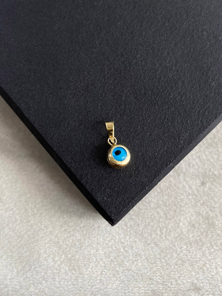 Vintage Evil Eye Charm (14 karat)