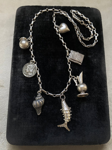 Vintage Vizcaya Charm Necklace