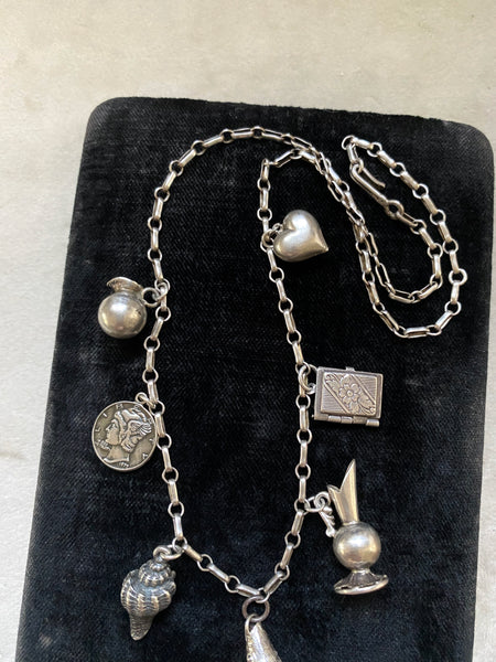 Vintage Vizcaya Charm Necklace