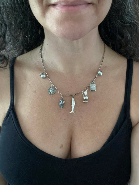 Vintage Vizcaya Charm Necklace