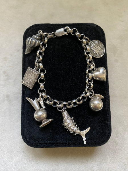 Vintage Vizcaya Charm Bracelet