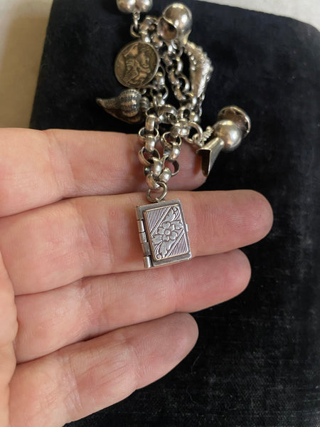 Vintage Vizcaya Charm Bracelet