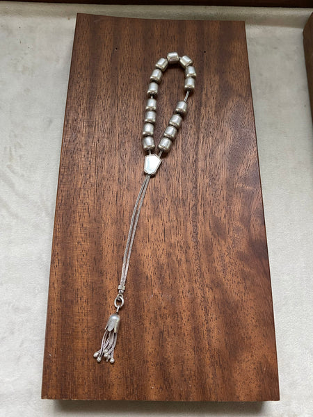 Vintage Sterling Silver Worry Beads
